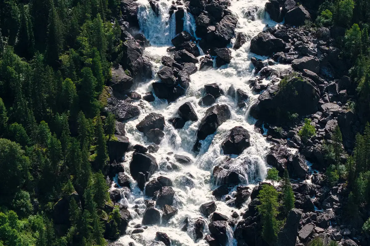 Водопад Учар — 3