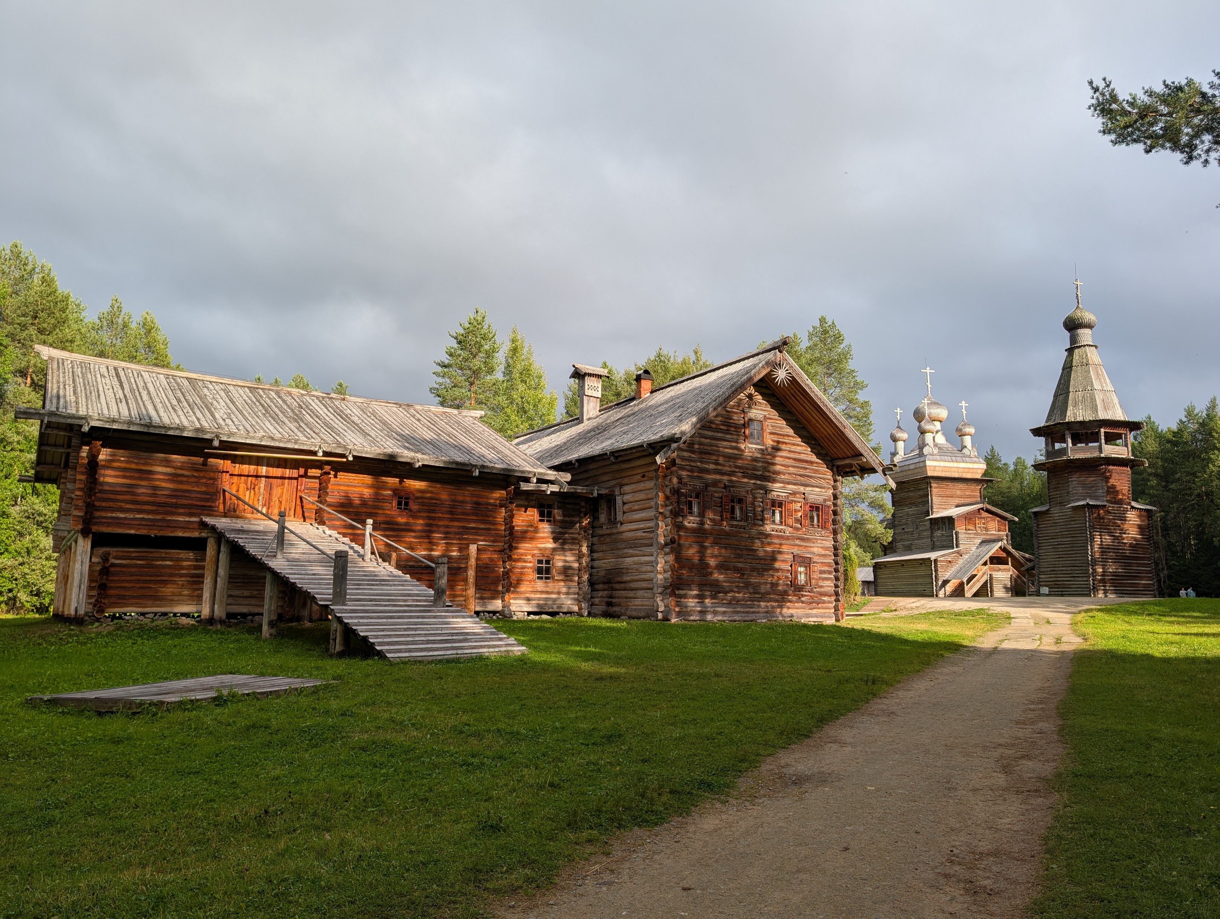 Krasnaya Gorka Museum on the Pinega