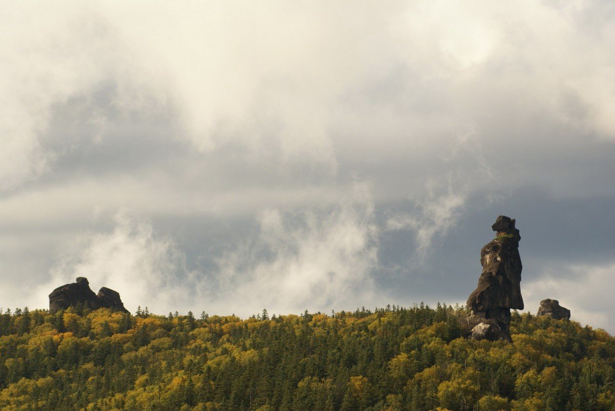 Amur Cliffs Below Khabarovsk