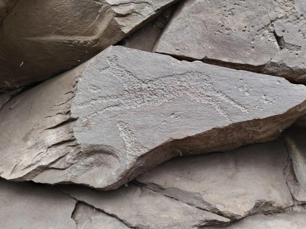 Bely Iyus Rock Art