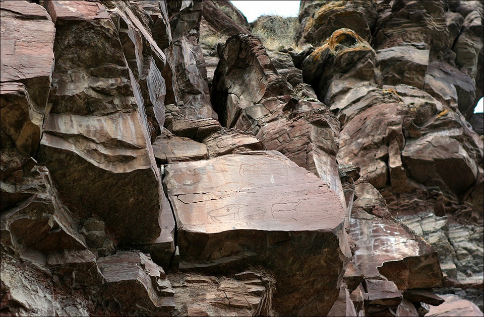 Shalabolinskaya Petroglyphs — 2