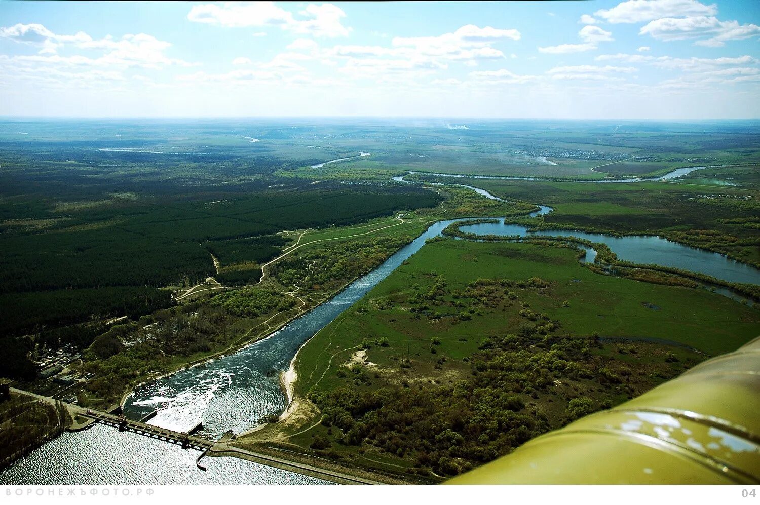 Плотина Воронежского водохранилища — 3